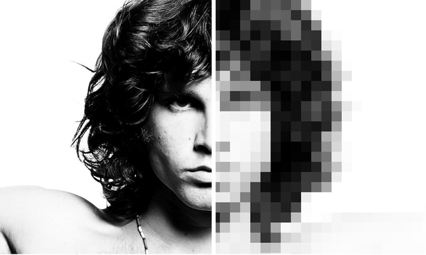 603x362 Jim Morrison By Bea Simpson, 2017 Photography Artsper (297361) - Andy Warhol Jim Morrison Painting