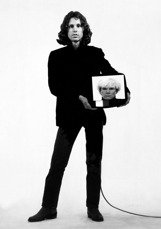 564x800 This Was A Lot Cooler Looking 45 Years Ago Doors - Andy Warhol Jim Morrison Painting