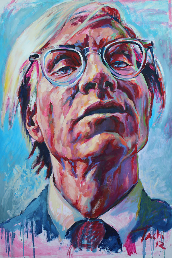 600x900 Andy Warhol Painting By Tachi Pintor - Andy Warhol Painting