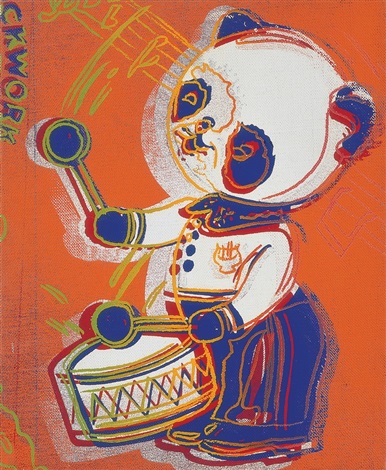 386x470 Panda Bear Toy Painting By Andy Warhol On Artnet - Andy Warhol Painting