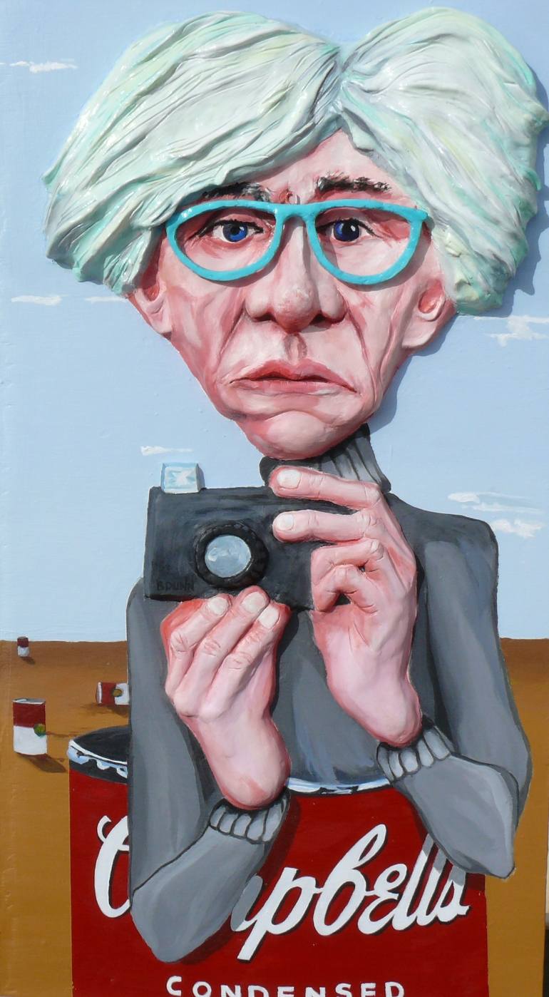 770x1398 Saatchi Art Andy Warhol Painting By Brad Dunn - Andy Warhol Painting