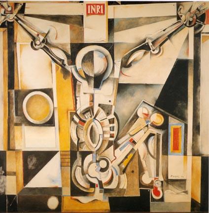 424x432 Arts Ang Kiuko's Paintingthe Crucifixion - Ang Painting