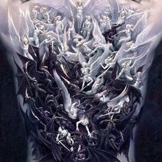 236x236 Cody Korndorffer (Wckorn) - Angel Demon Painting