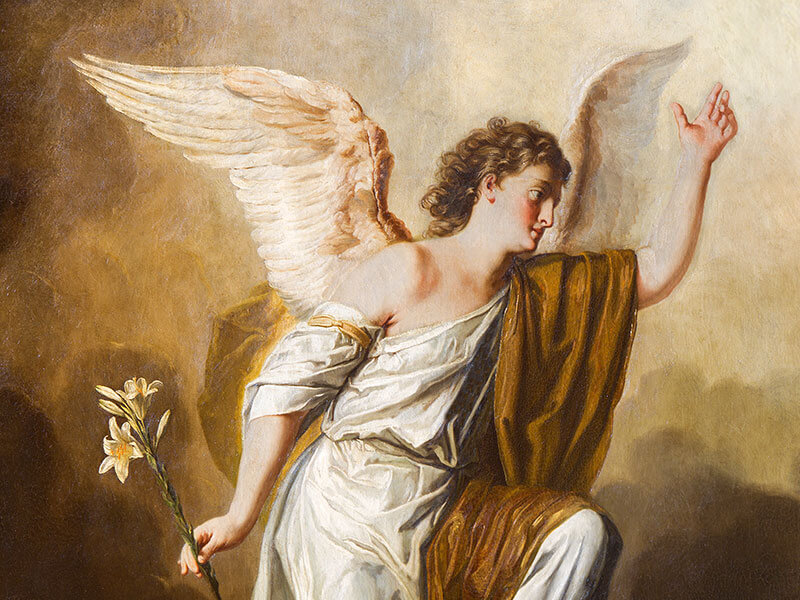 800x600 Interesting Facts About The Angel Gabriel - Angel Gabriel Painting