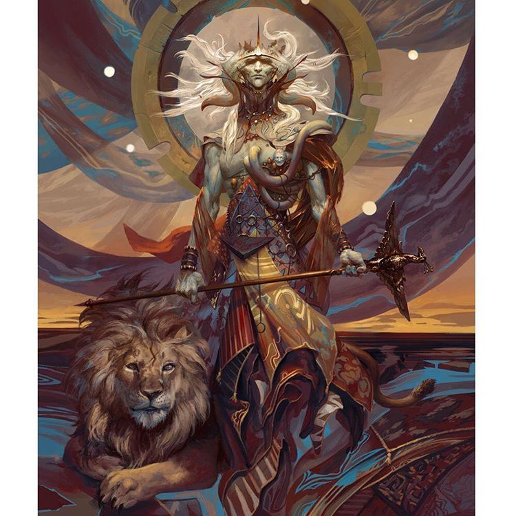 750x750 Samyaza, Angel Of Pride - Angel Halo Painting