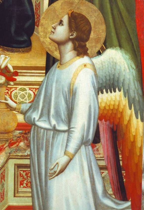 581x851 Angels Famous Paintings Of Heavenly Creatures - Angel Holding Baby Painting