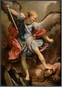 205x288 Angels - Angel Killing Demon Painting