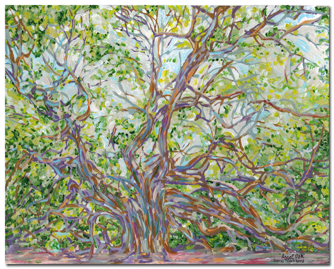 670x540 Angel Oak New - Angel Oak Painting