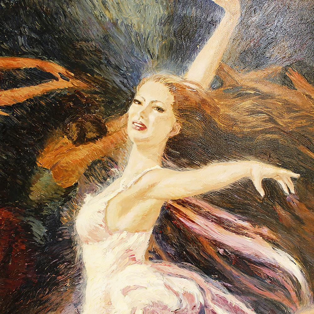 1000x1000 Nenad Mirkovich Original Oil Painting Framed - Angel Oil Painting