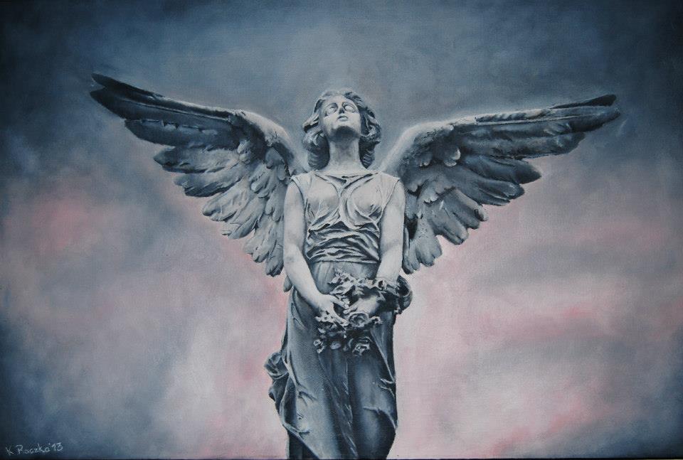 960x647 Angel Oil Painting Cavas By Krzyo1125 - Angel Oil Painting