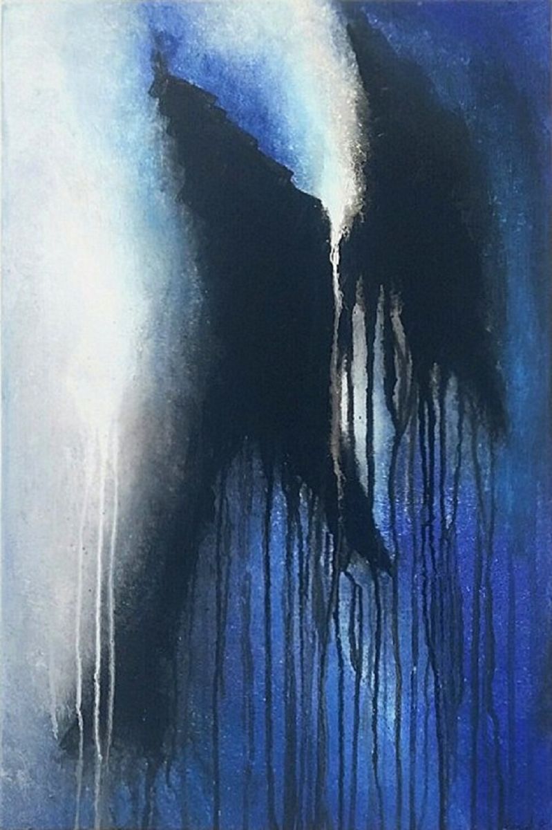 799x1200 The Angel (Tereza Vrdoljak) - Angel Painting Abstract