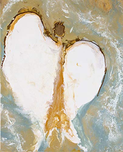 405x500 Large Original Abstract Angel Painting, Abstract Angel - Angel Painting Abstract