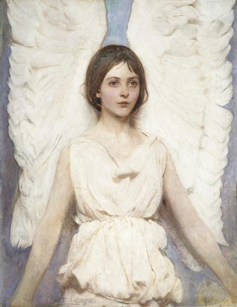 465x600 Angel Smithsonian American Art Museum - Angel Painting Renaissance