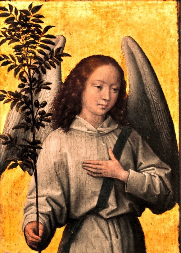 583x816 Hans Memling Northern Renaissance Painter Tutt'Art@ Pittura - Angel Renaissance Painting