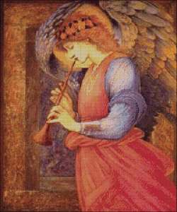 250x300 Renaissance Angel, Sova Enterprises - Angel Renaissance Painting