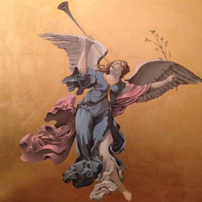 400x400 Renaissance Studio - Angel Renaissance Painting