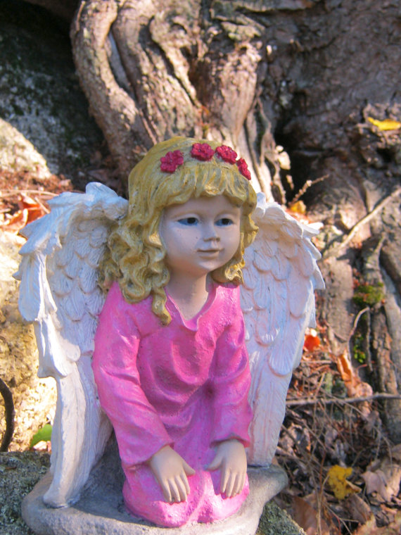 570x760 Painting Concrete Statues Eurosounds.club - Angel Statue Painting