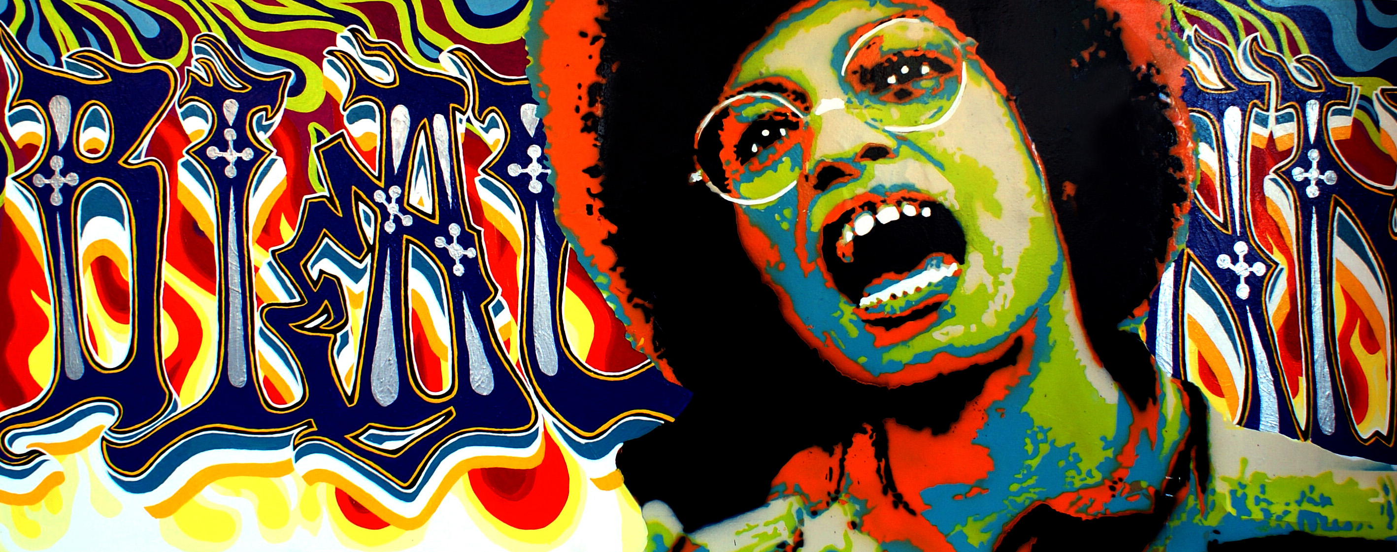 2836x1122 Galley Fine Arts - Angela Davis Painting