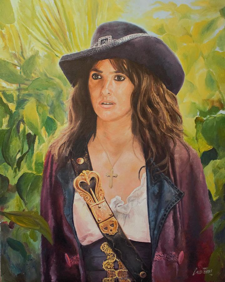 720x900 Angelica Painting By Caleb Thomas - Angelica Painting