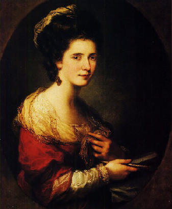 337x410 Angelica Kauffmann Famous Swiss Neoclassical Historical Painter - Angelica Painting