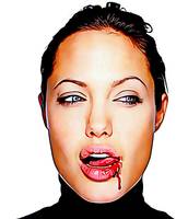 172x200 Stunning Angelina Jolie Artwork For Sale On Fine Art Prints - Angelina Jolie Painting