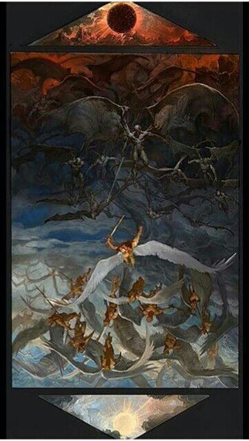 362x640 Lex Luthor's Painting. Anime Amino - Angels And Demons Painting