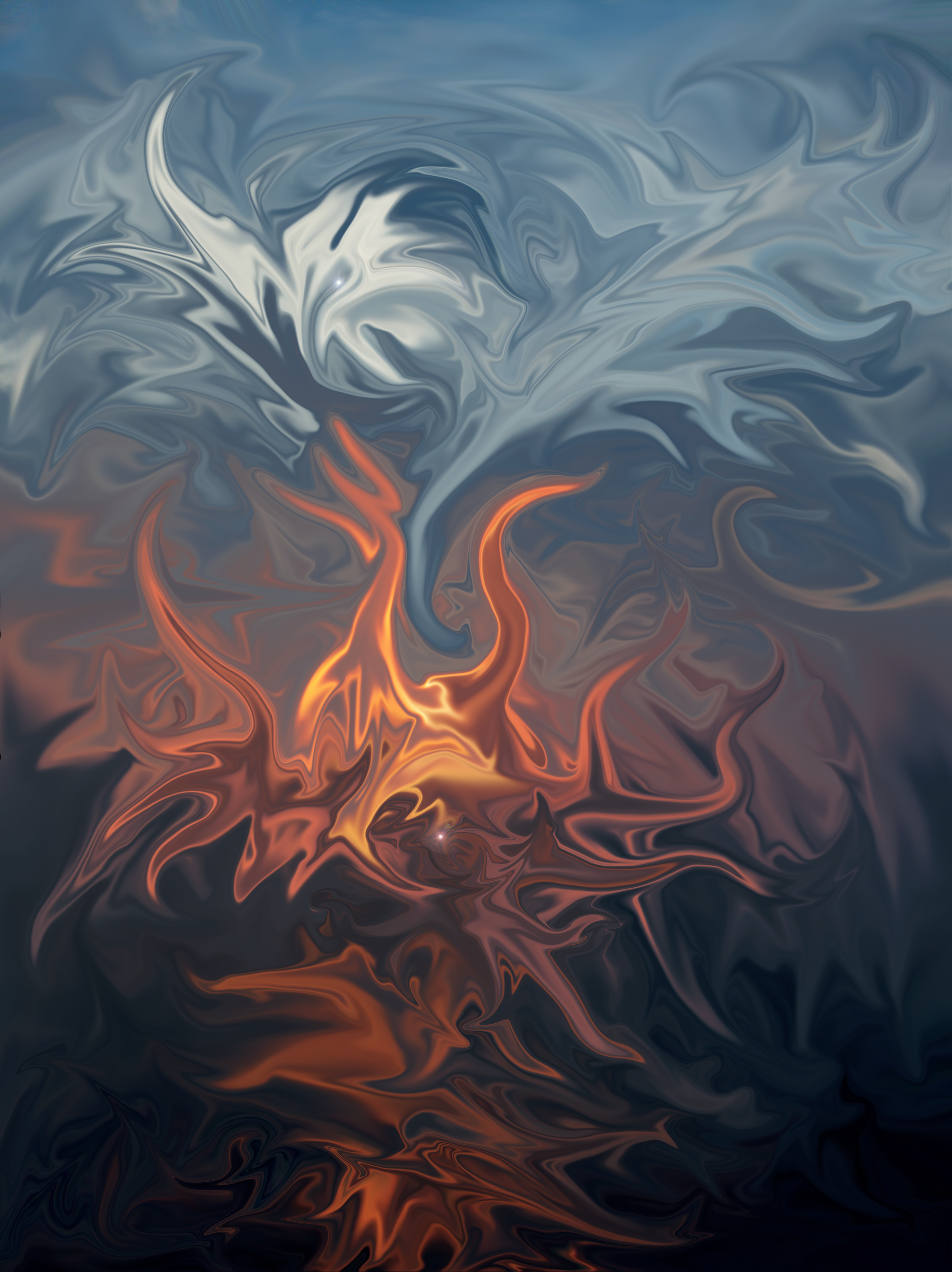 1952x2608 Pictures Pictures Of Angels Fighting Demons, - Angels Fighting Demons Painting