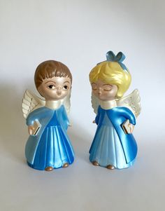 236x301 Kissing Angel Ceramic Figurines Vintage. Good Shape, Hand Painted - Angels Kissing Painting