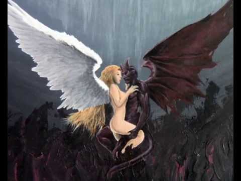 480x360 The Angels Among Demons Speed Up Painting By Stole - Angels Vs Demons Painting