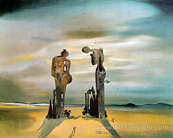 600x480 Art By K. Cross Angelus In America - Angelus Painting