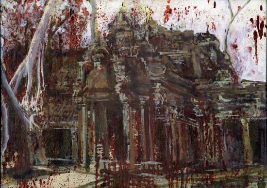 550x388 Lee Lee - Angkor Wat Painting