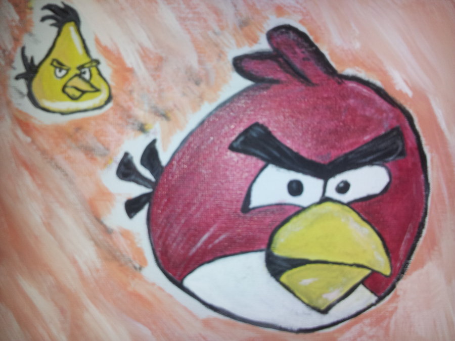 Angry Birds Painting
