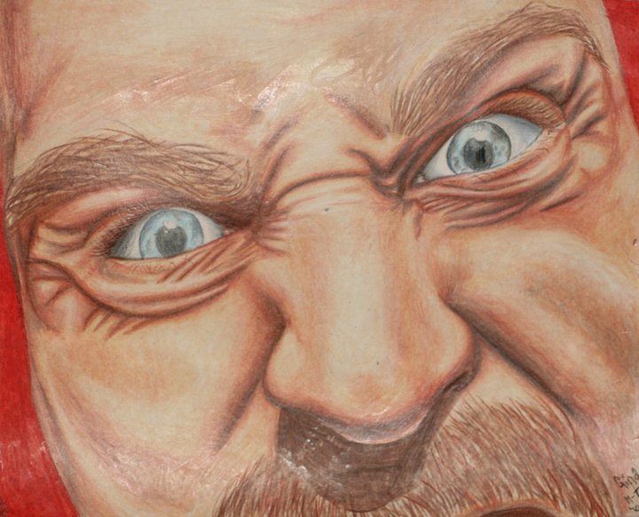 720x582 Angry Face. By Ginaart - Angry Face Painting