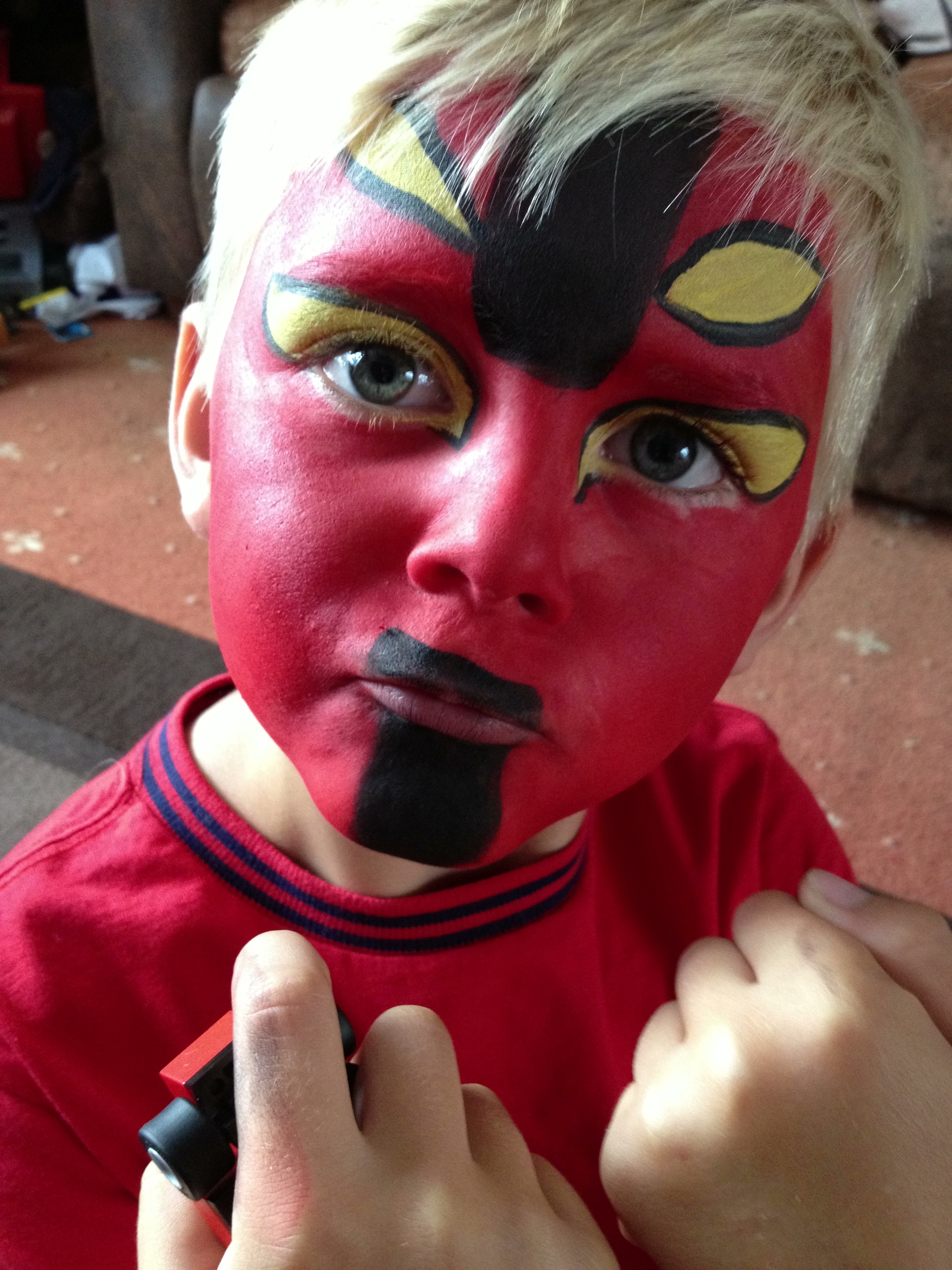 2448x3264 Face Painting Be You Beautiful Blog - Angry Face Painting