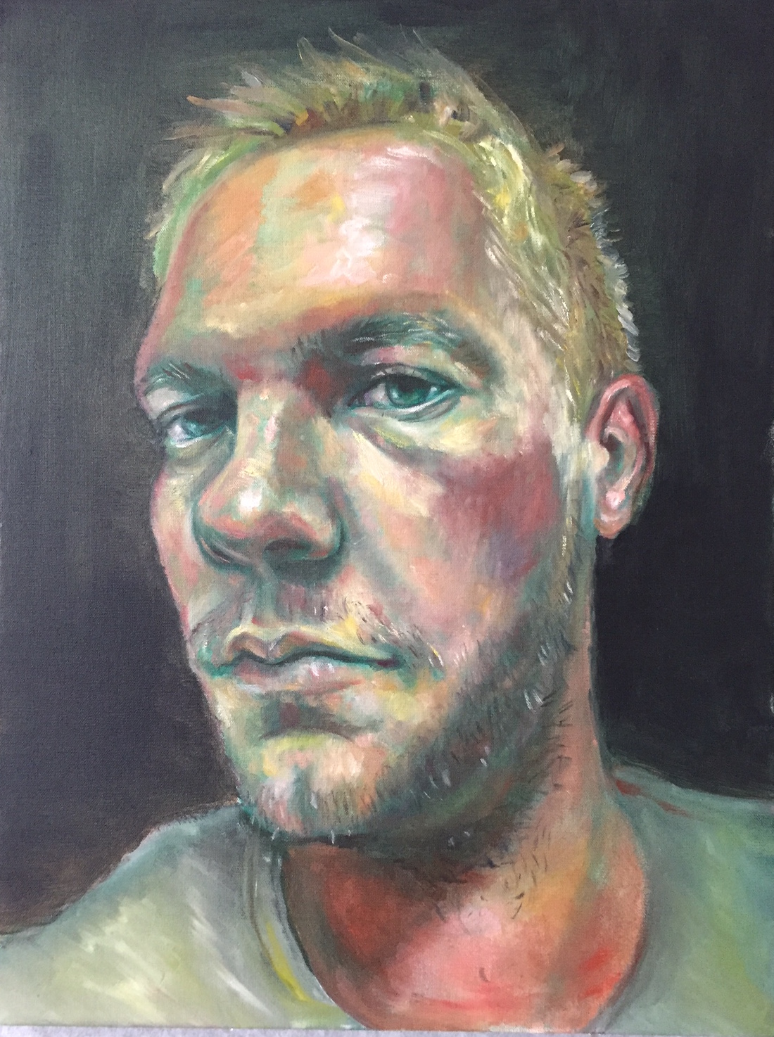 1100x1474 Diary Of An Angry Artist A Journey Into My Angry Self - Angry Man Painting