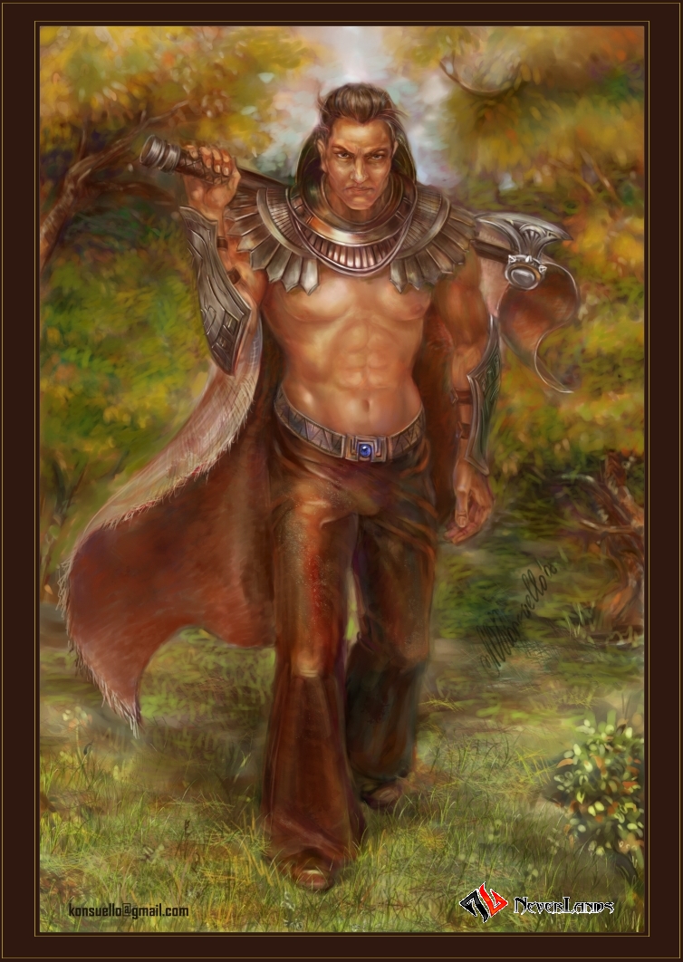 754x1062 Angry Man By Konsuello - Angry Man Painting