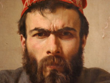 450x338 Angryman Robert Liberace - Angry Man Painting