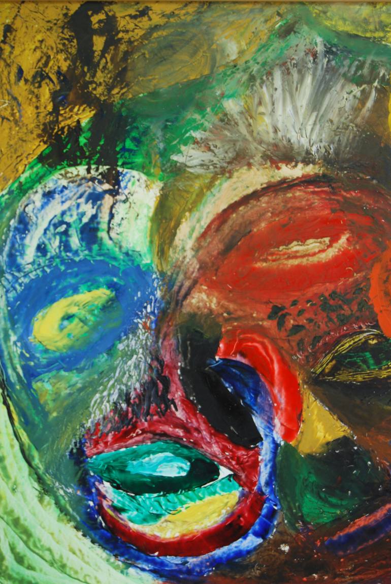 770x1150 Saatchi Art Angry Eye Painting By Lucas Amelsbeek - Angry Painting