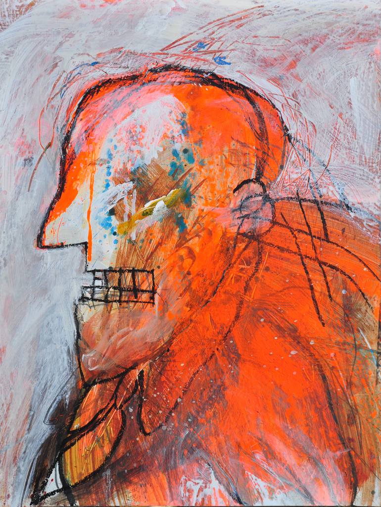 770x1023 Saatchi Art Sold - Angry Painting