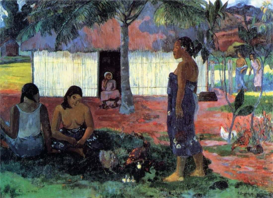 1100x800 Why Are You Angry 1896 By Paul Gauguin - Angry Painting