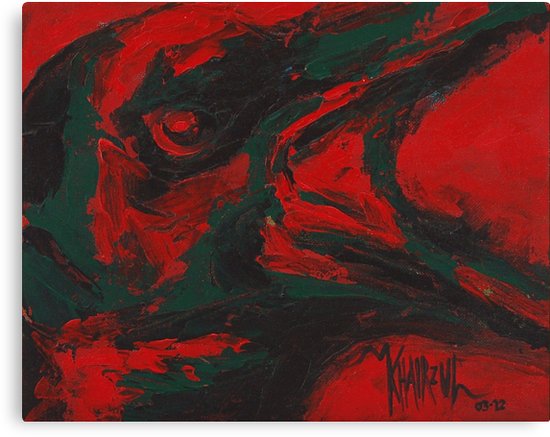 550x437 Angry Bird - Angry Painting