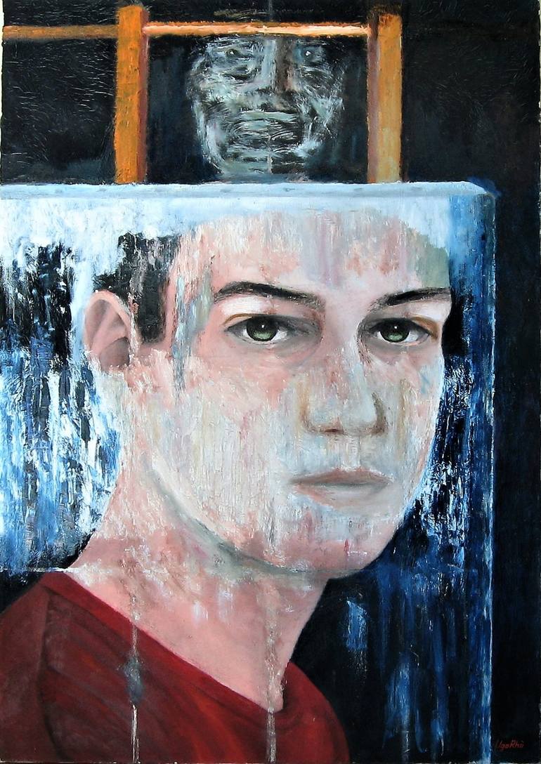 770x1088 Saatchi Art Angst Painting By Ugo - Angst Painting