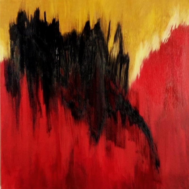 800x800 Unresolved Angst Painting By Gary E Mefford - Angst Painting