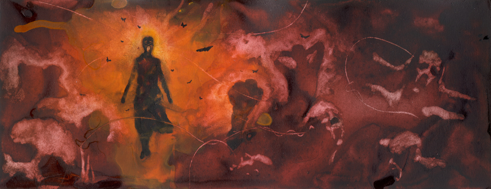 1000x386 John Clapp's Anguish Painting For Shining - Anguish Painting