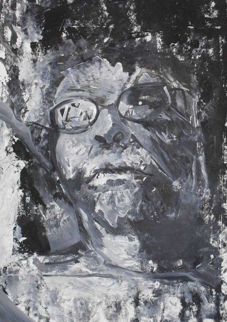 770x1092 Saatchi Art Anguish Painting By Lesley Brewer Wright - Anguish Painting