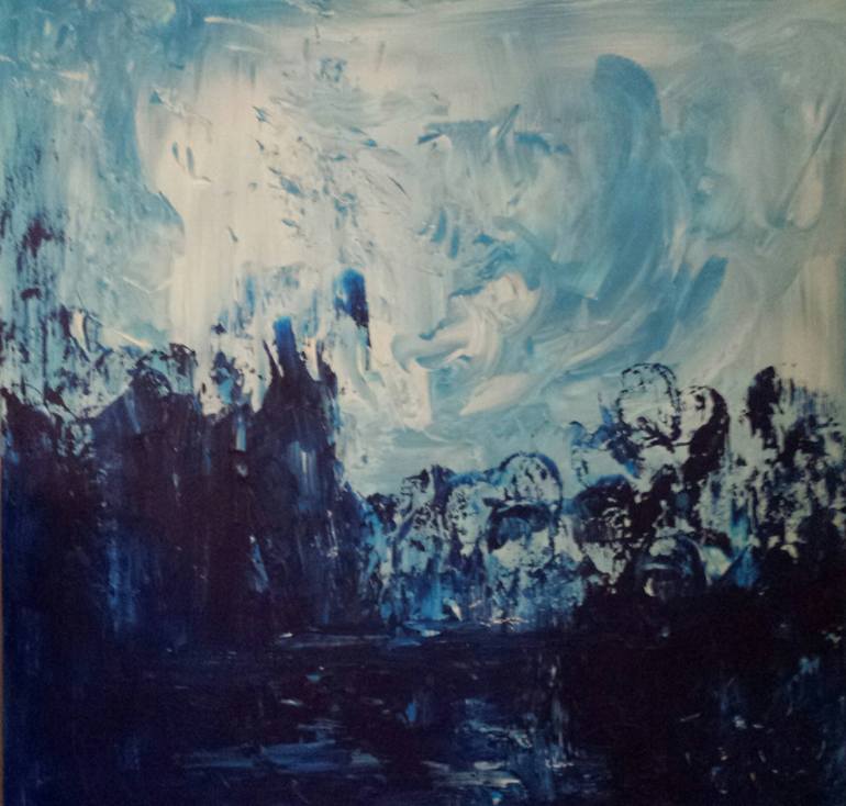 770x734 Saatchi Art Anguish Painting By Susan Uccelletti - Anguish Painting