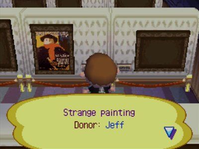 400x299 Donated My First Painting To The Museum! ) - Animal Crossing Painting