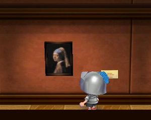 300x238 Wistful Painting - Animal Crossing Painting