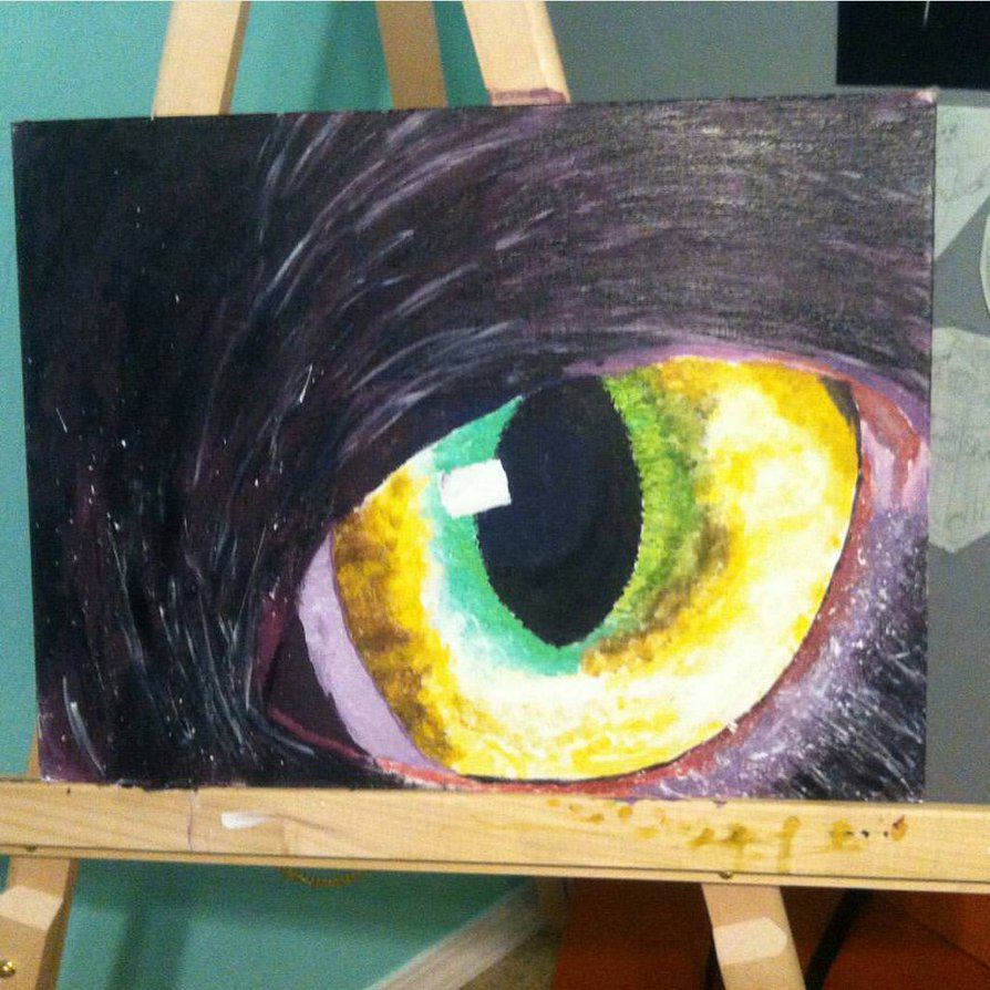 894x894 Animal Eye Painting By Goddessdestiel - Animal Eye Painting