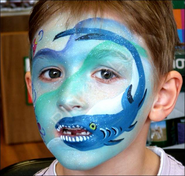 Animal Face Painting at PaintingValley.com | Explore collection of ...